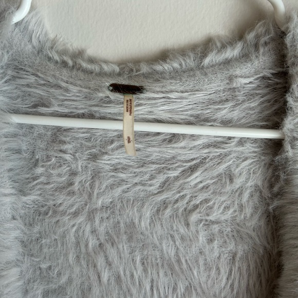 Free people faux fur cardigan - Picture 7 of 8